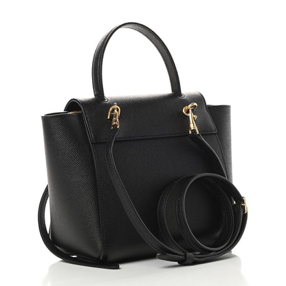 Celine Grained Calfskin Nano Belt Bag Black 3 of 14