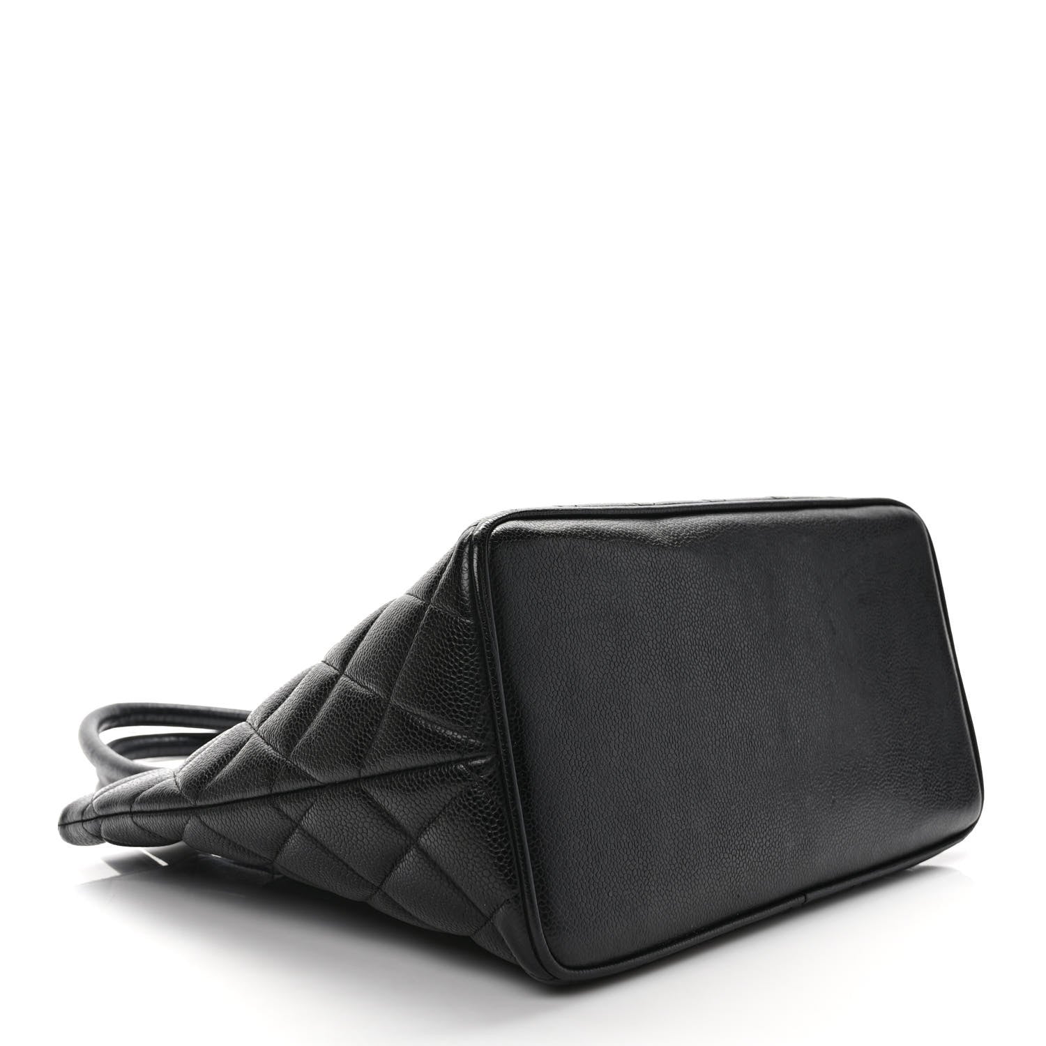 Chanel Caviar Quilted Medallion Tote Black 4 of 10