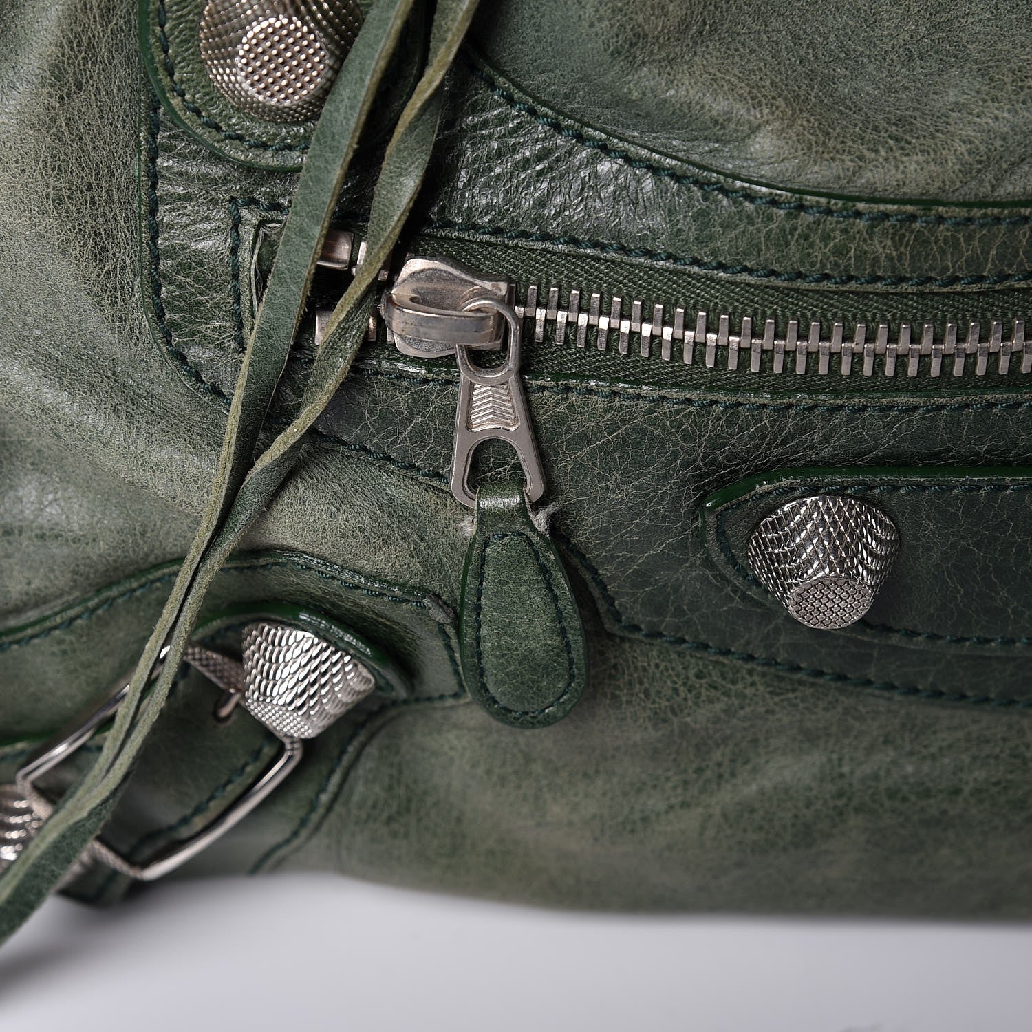 Balenciaga Agneau Giant 21 Silver Hardware City Cypress 12 of 20