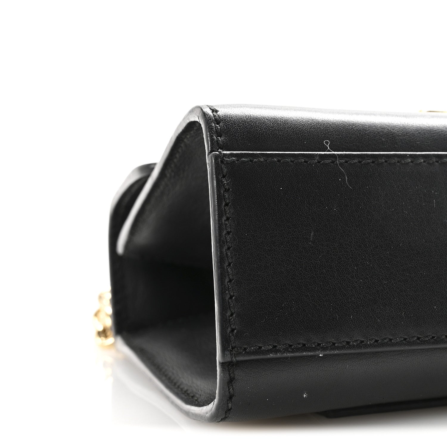 Gucci Calfskin Small Padlock Shoulder Bag Black 9 of 10