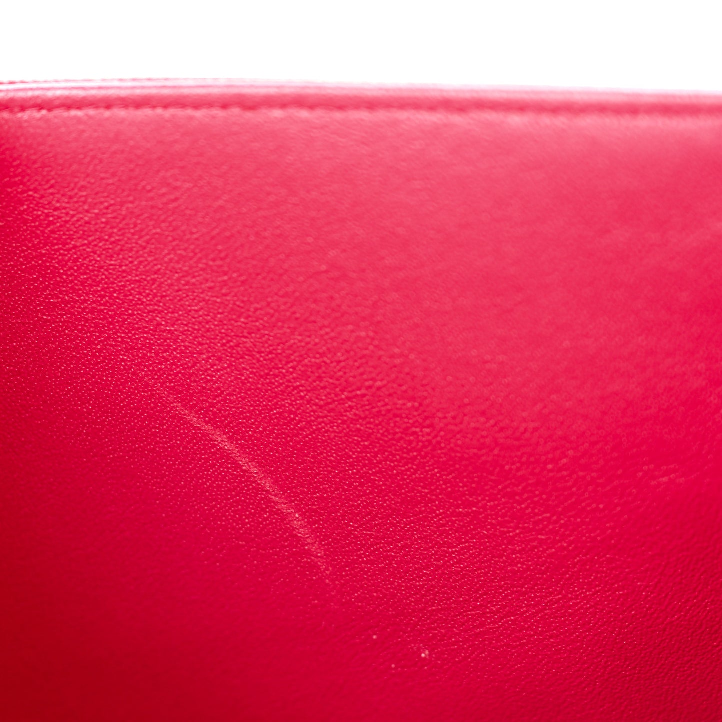 Caviar Quilted Maxi Double Flap Red