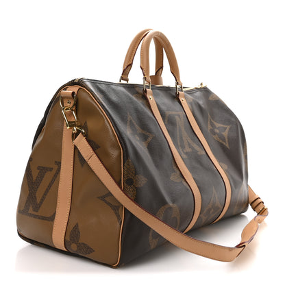 Louis Vuitton Reverse Monogram Giant Keepall Bandouliere 50 2 of 9