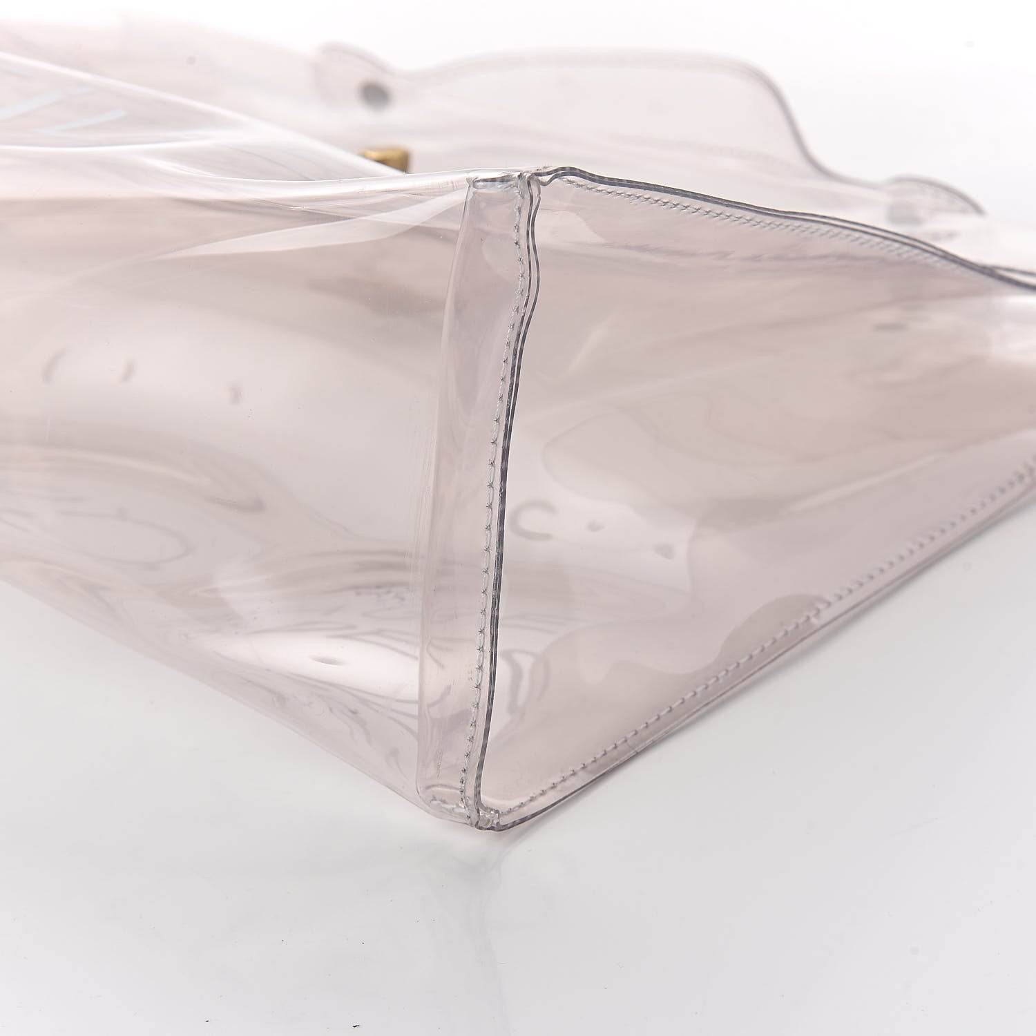 Hermes Vinyl Souvenir De L'Exposition Kelly Transparent 9 of 9