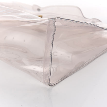 Hermes Vinyl Souvenir De L'Exposition Kelly Transparent 9 of 9
