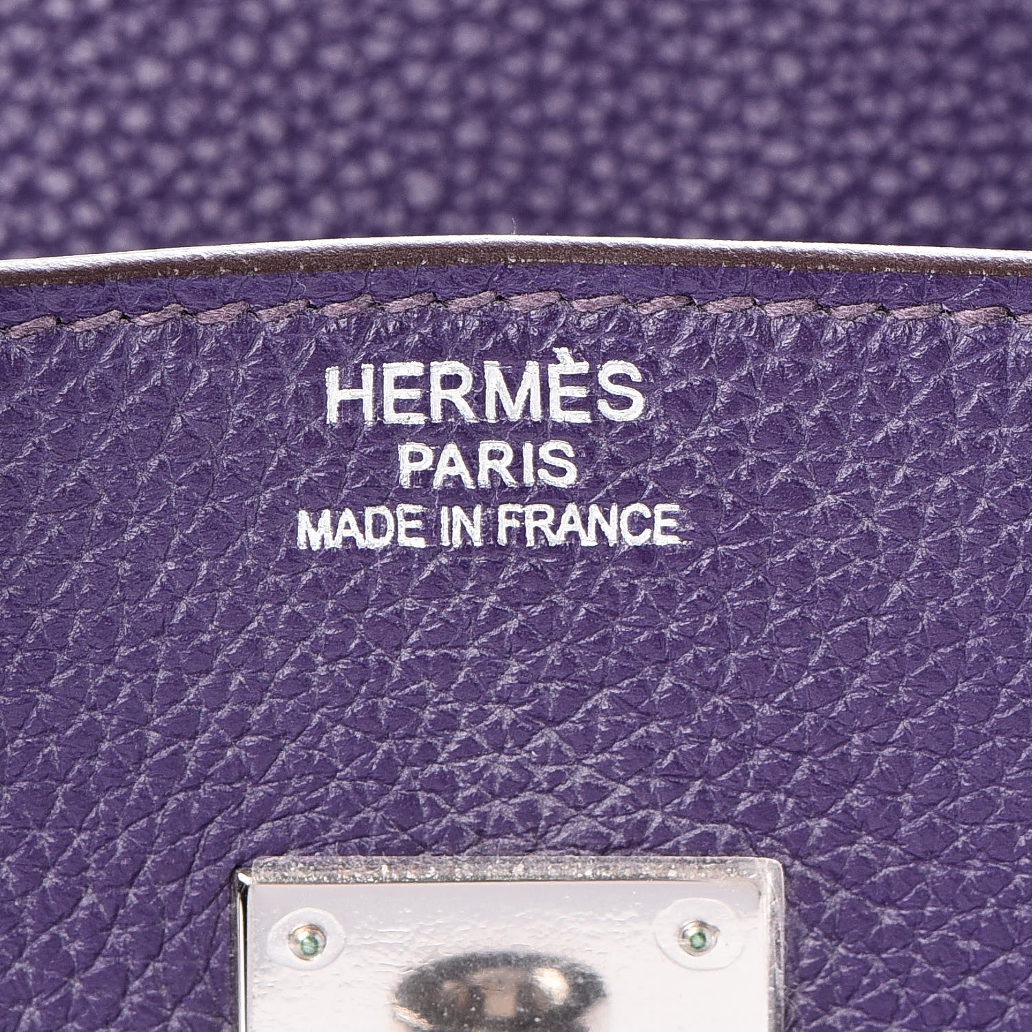 Hermes Togo Birkin 35 Iris 15 of 31