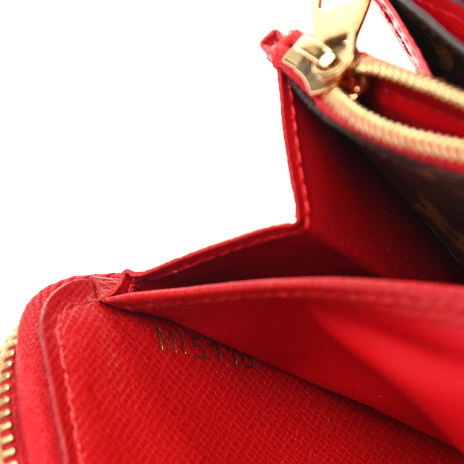 Louis Vuitton Monogram Retiro Zippy Wallet Cherry 7 of 7