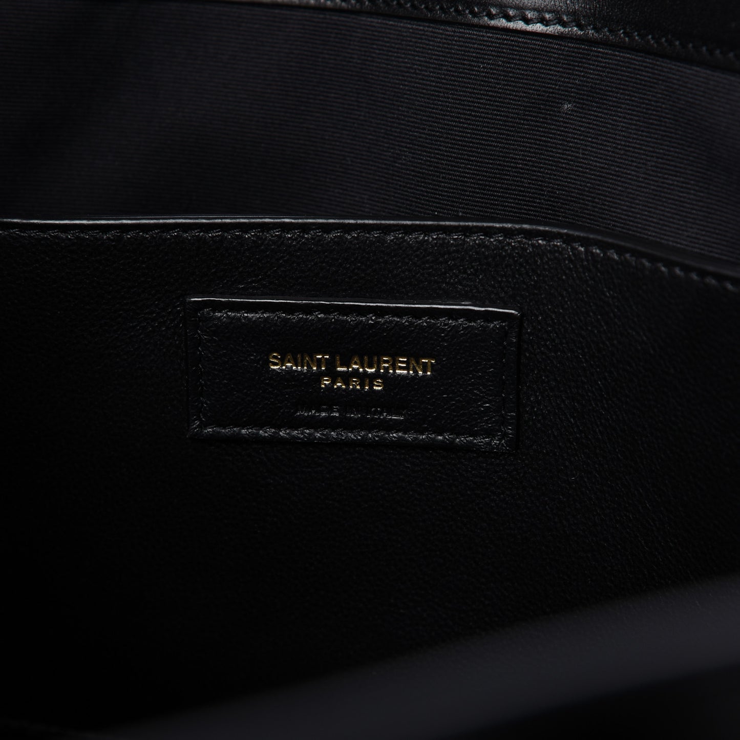 Calfskin Raffia Medium Shopper Tote Black