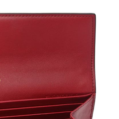 Valentino Garavani Vitello Rockstud Wristlet Travel Wallet Rubino 9 of 14