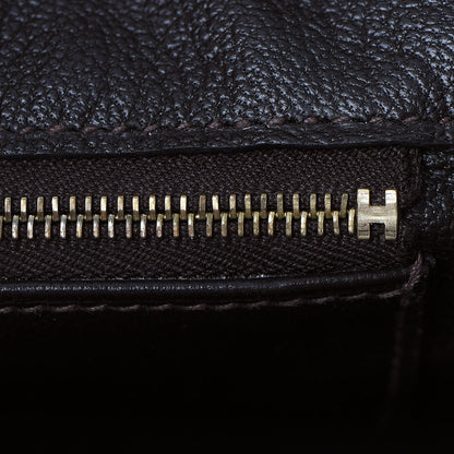 Hermes Taurillon Clemence Birkin 30 Chocolate 15 of 48