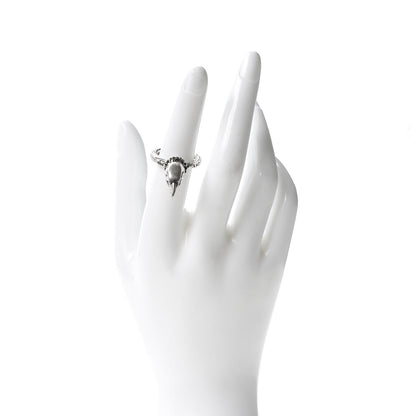 Gucci Sterling Silver Anger Forest Eagle Head Ring 51 5.75 2 of 5