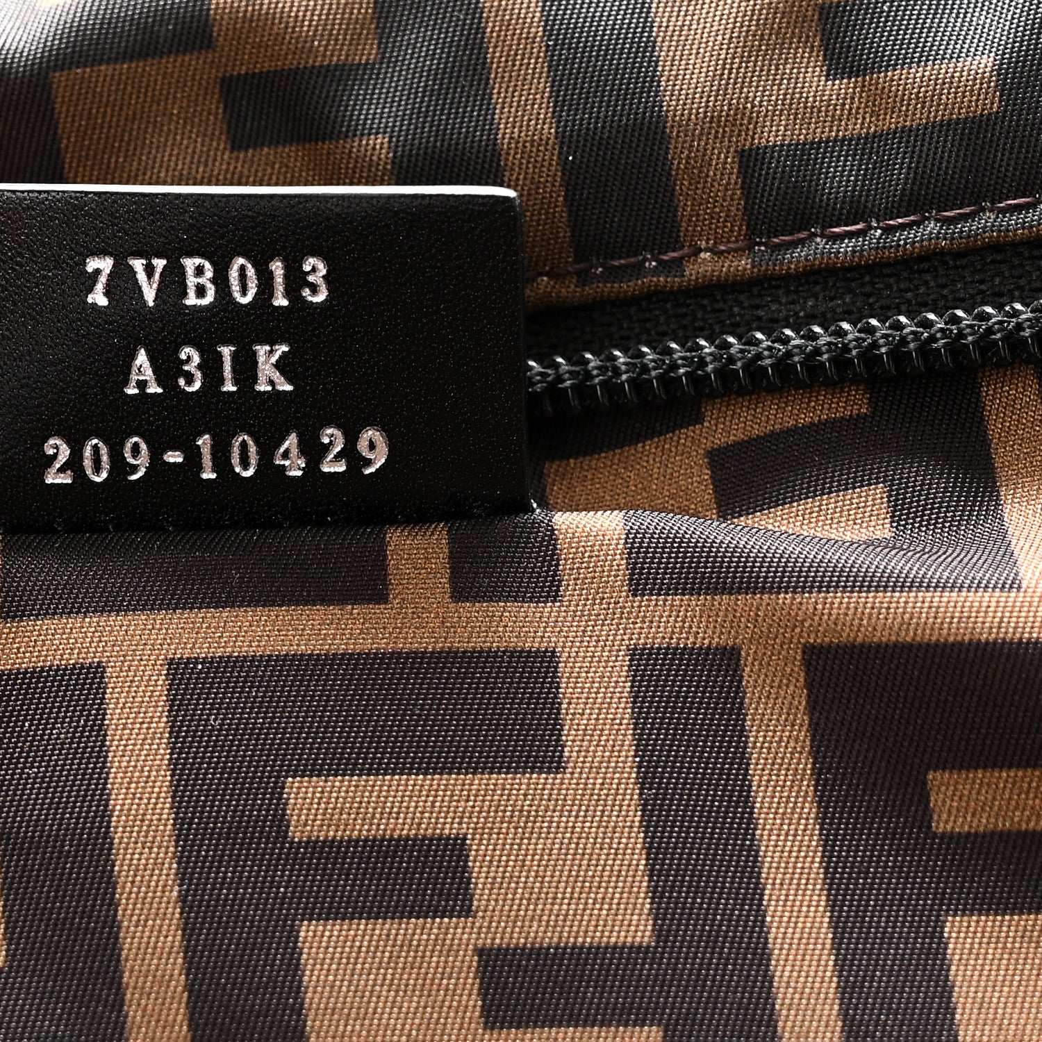Fendi Econyl Nylon FF Changing Bag Tobacco Black 8 of 11