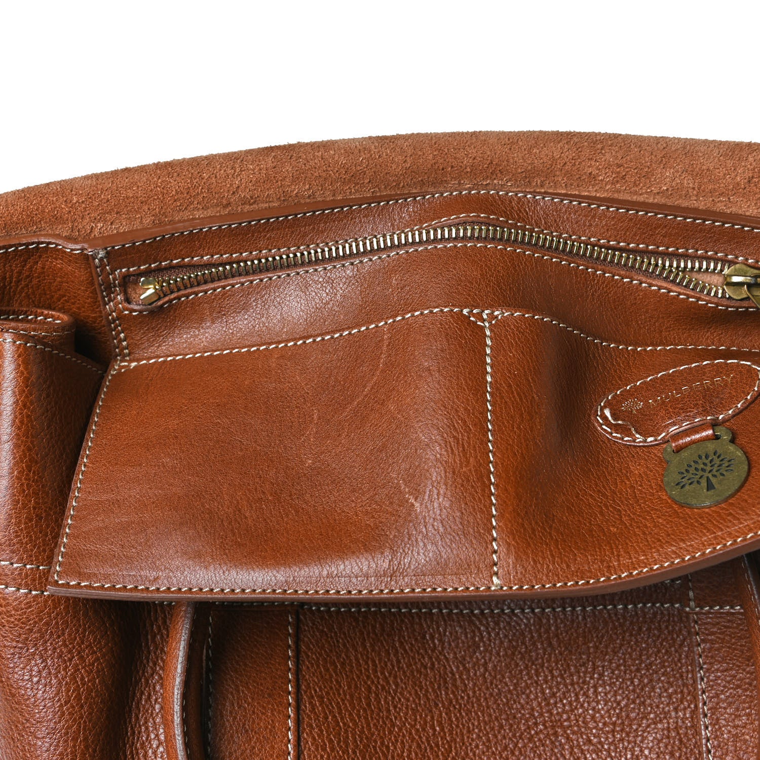 Mulberry Natural Leather Bayswater Oak 20 of 23