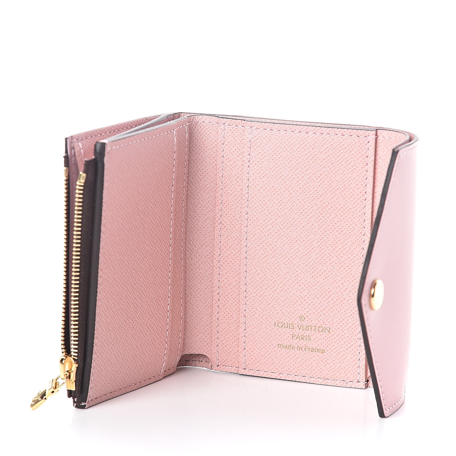 Louis Vuitton Monogram Zoe Wallet Rose Ballerine 6 of 7
