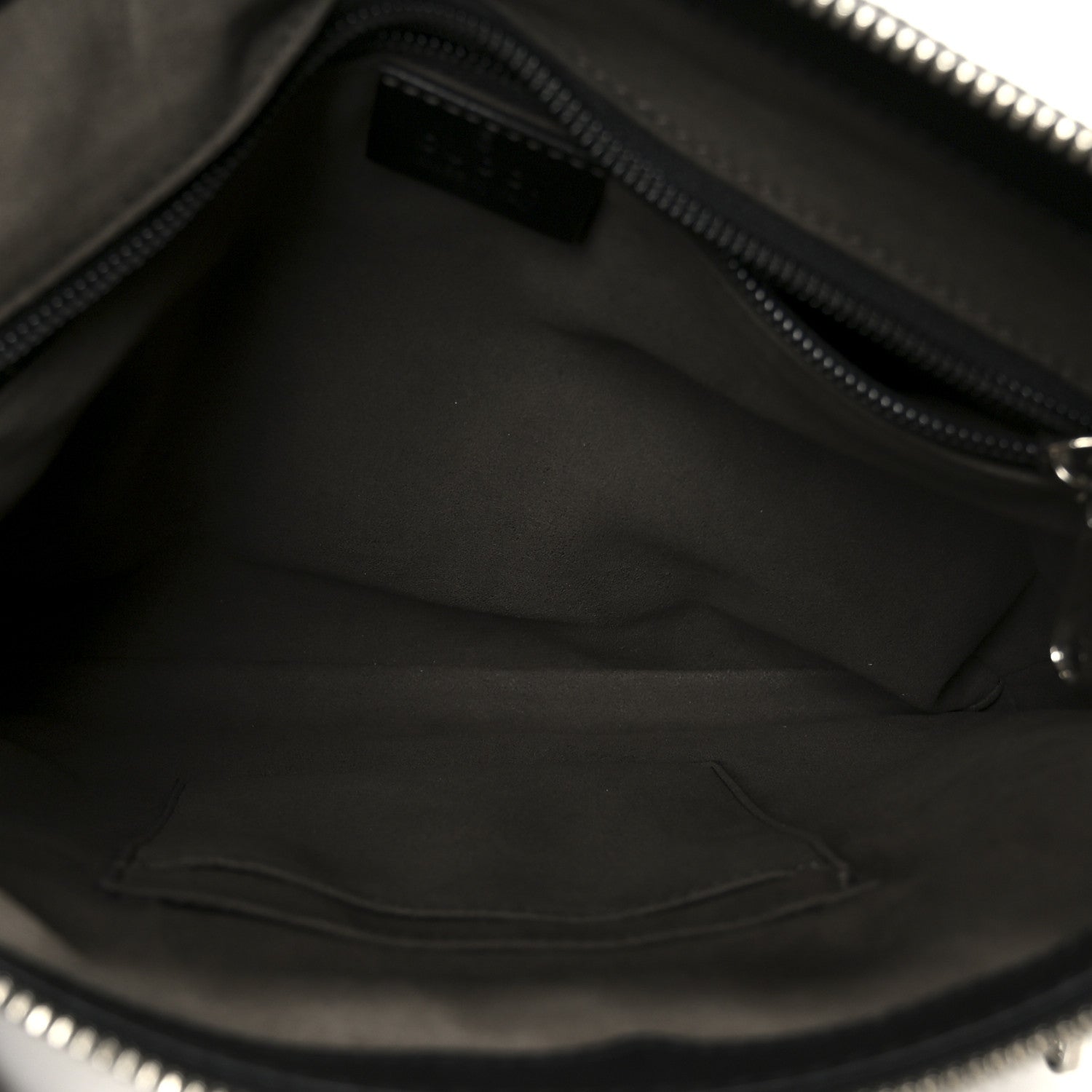 Gucci Guccissima Signature Small Messenger Bag Black 5 of 11