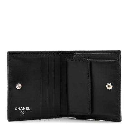 Chanel Caviar Quilted Small Bifold Wallet Black 5 of 10