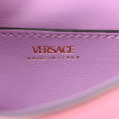 Versace Grained Calfskin Small La Medusa Top Handle Bag Pink 5 of 8