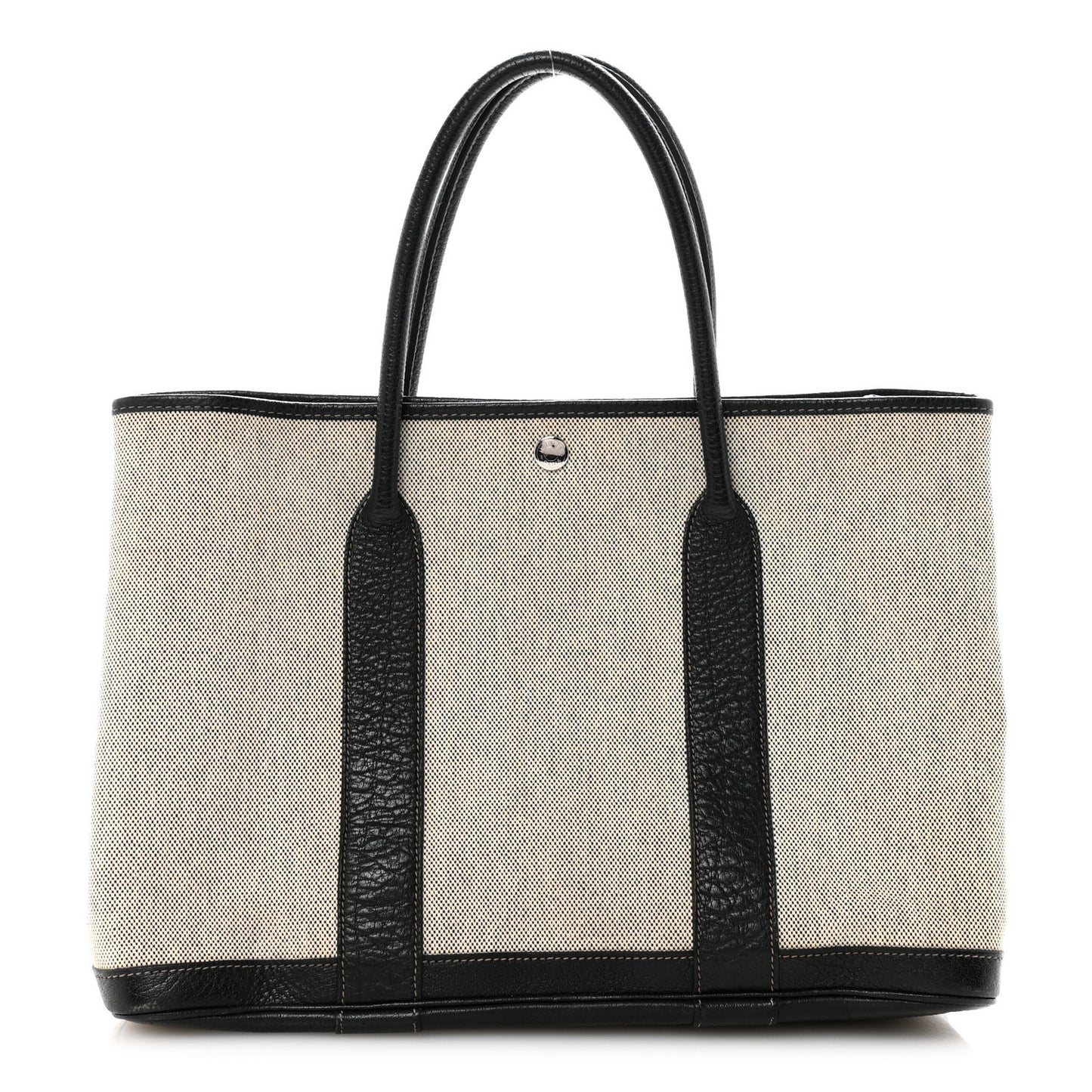 Buffle Skipper Toile Bolduc Twilly Garden Party 36 MM Tote Black