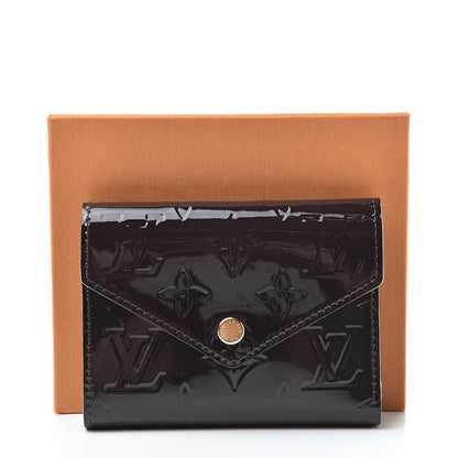 Louis Vuitton Vernis Victorine Wallet Amarante 10 of 10
