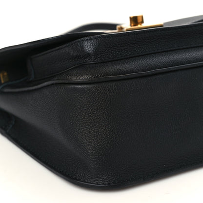 Louis Vuitton Grained Calfskin Lockme Chain Bag PM Black 7 of 8