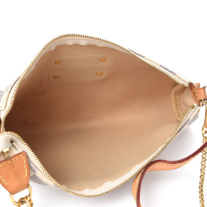 Louis Vuitton Damier Azur Eva Clutch 5 of 13