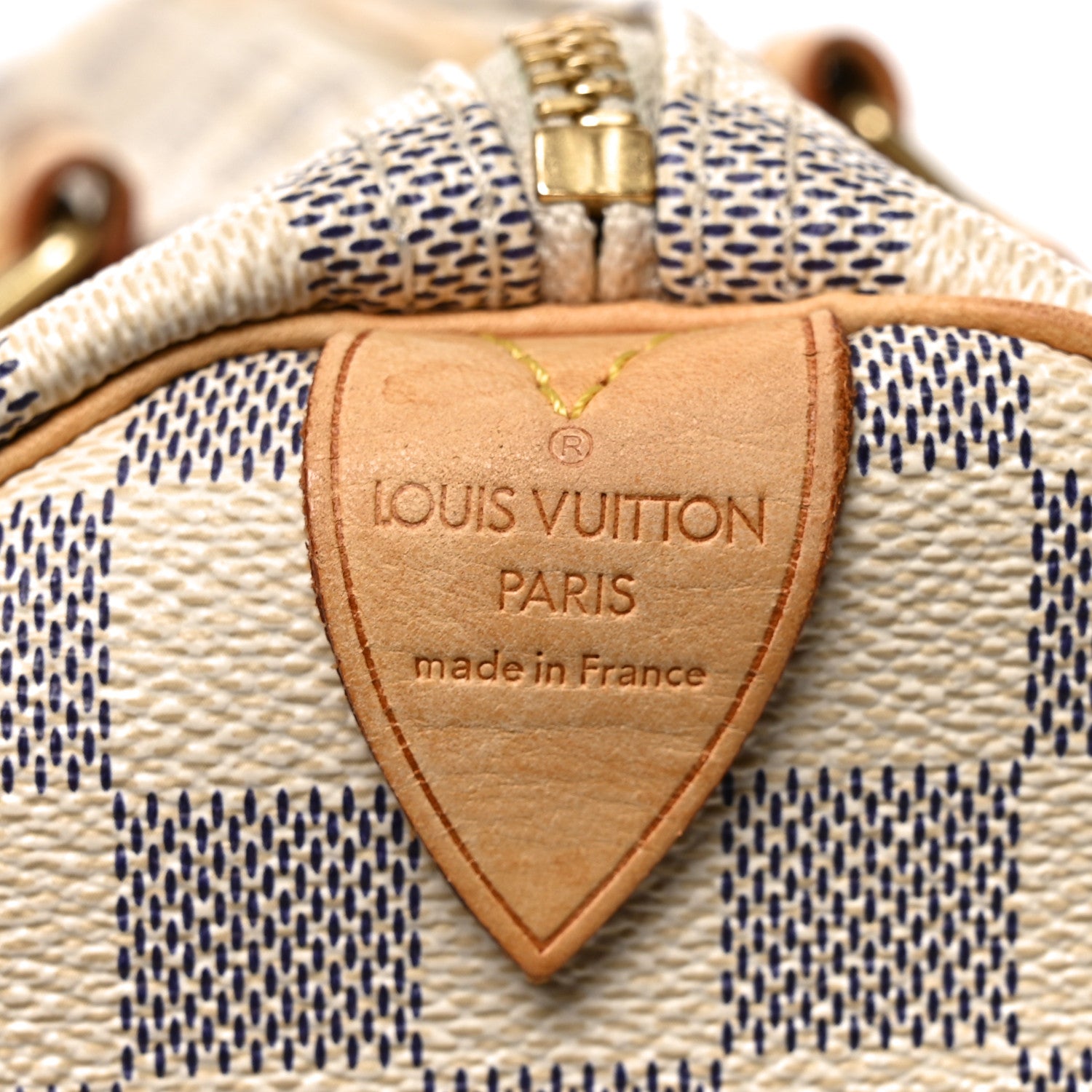 Louis Vuitton Damier Azur Speedy 30 5 of 9