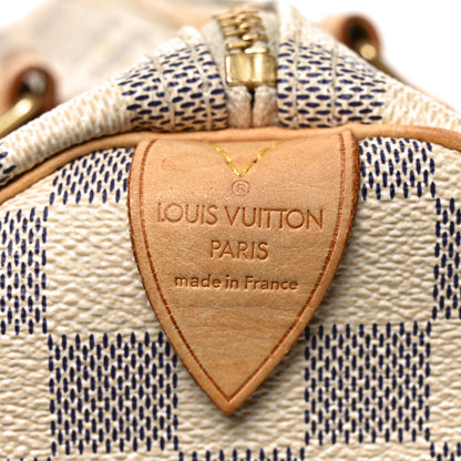 Louis Vuitton Damier Azur Speedy 30 5 of 9