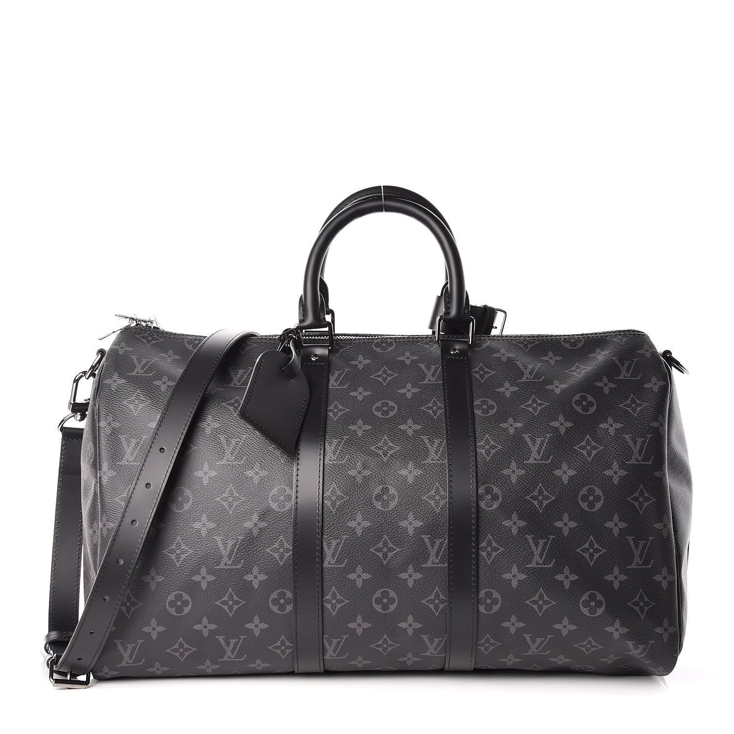 Louis Vuitton Monogram Eclipse Keepall Bandouliere 45 1 of 9