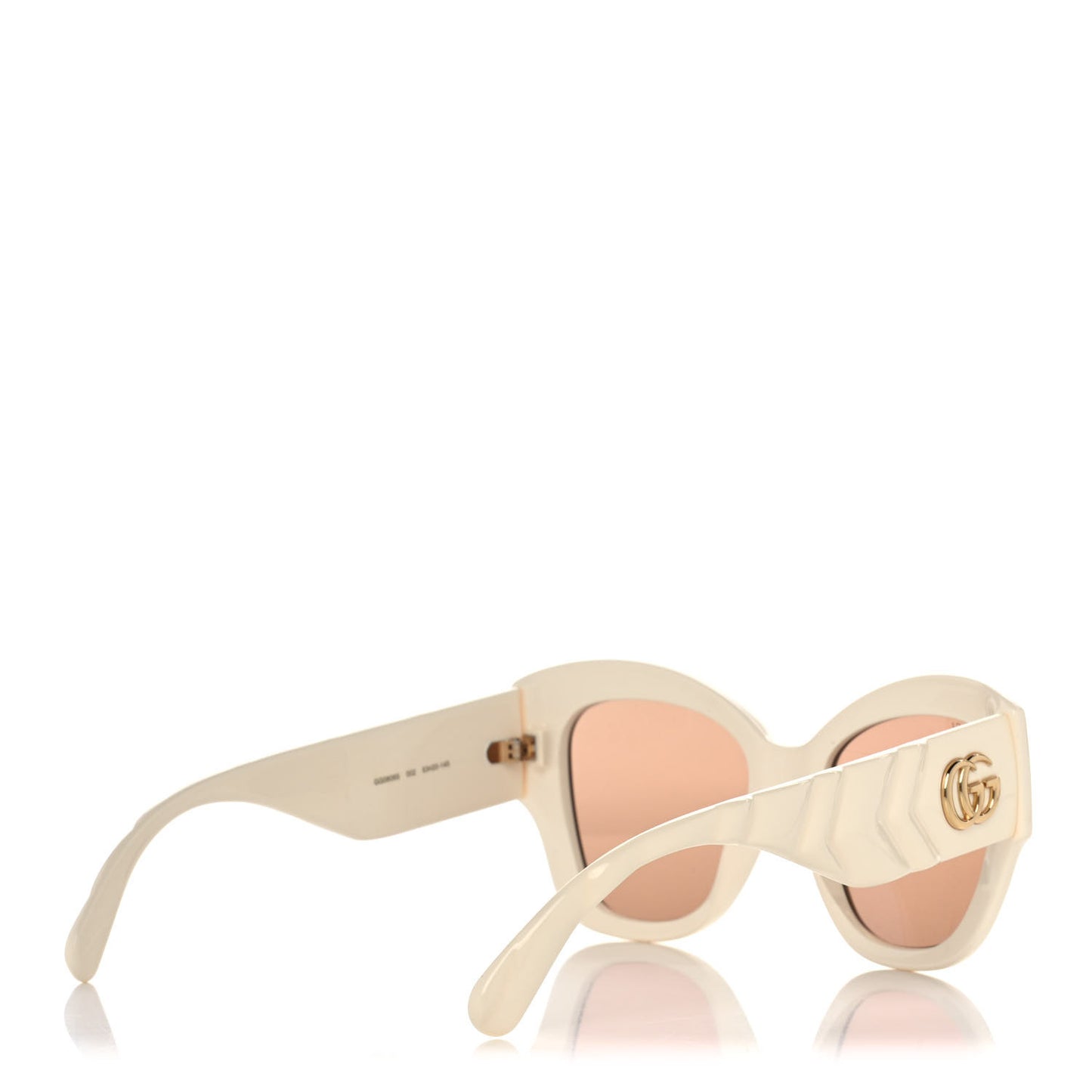 Acetate GG Butterfly Sunglasses GG0808S Ivory