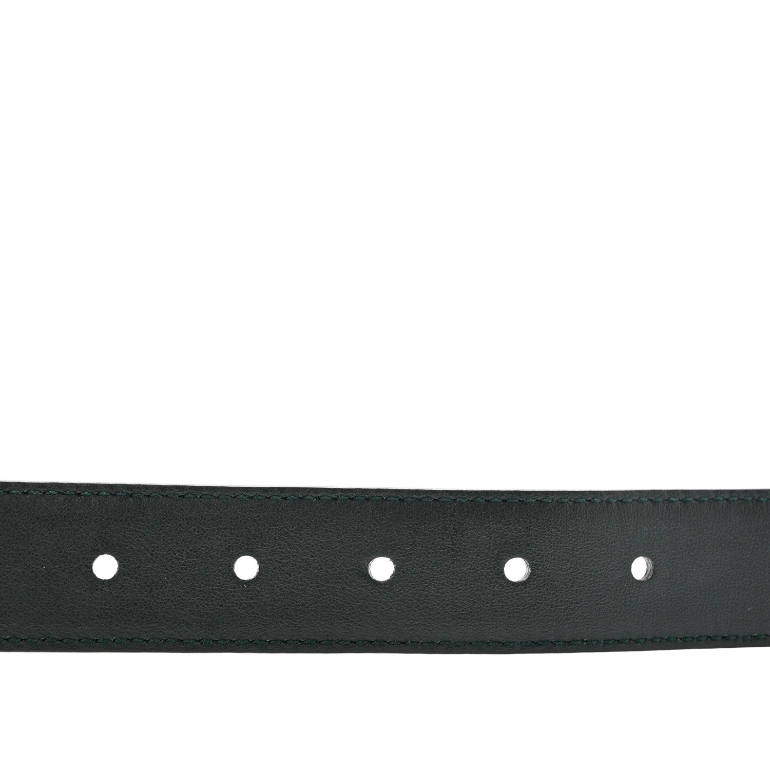 Gucci Guccissima Signature 30mm Belt 110 42 Verde 5 of 5