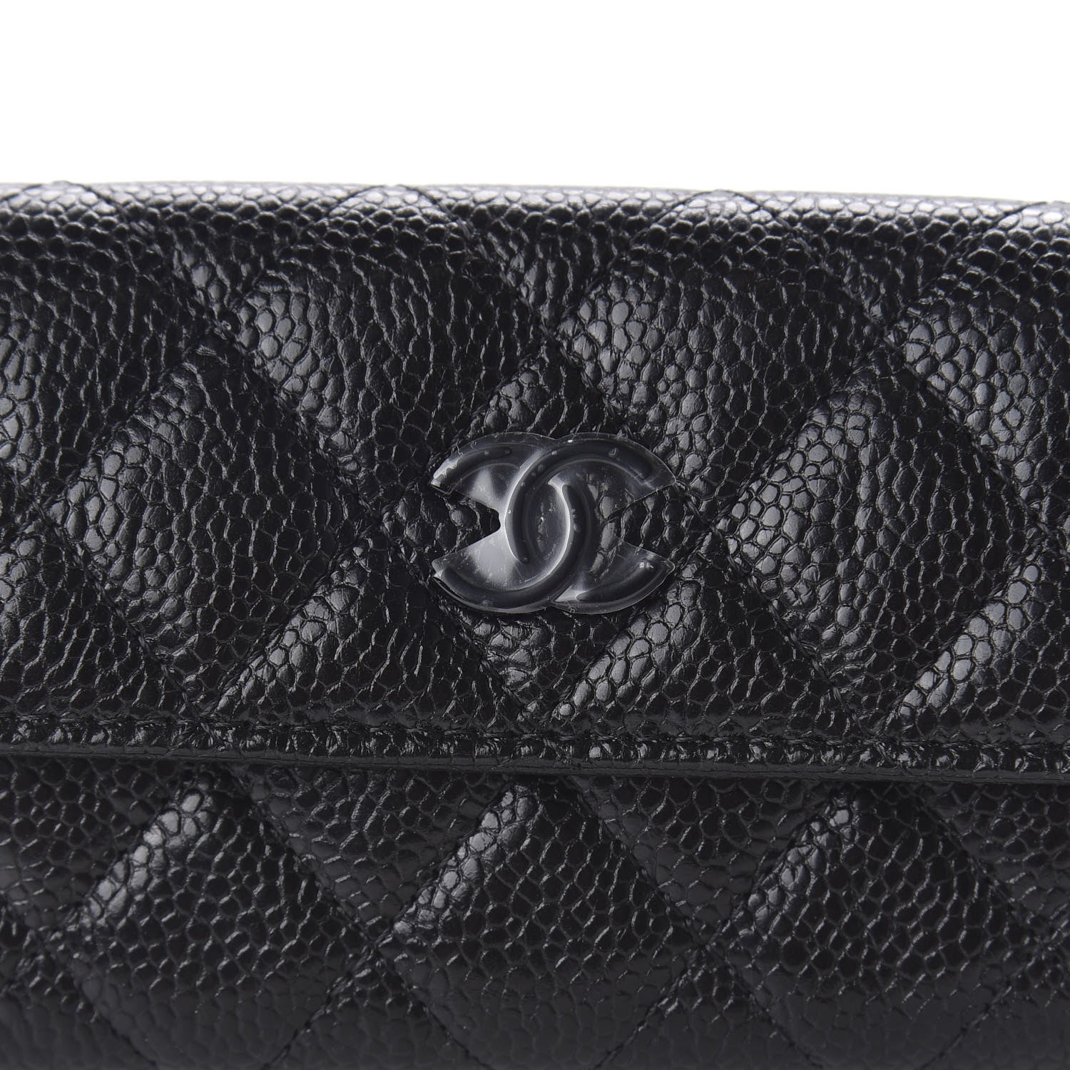 Chanel Caviar Quilted Incognito Flap Card Holder Black 11 of 12