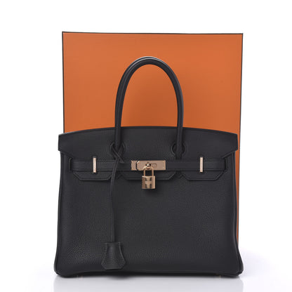 Hermes Togo Birkin 30 Black 11 of 11