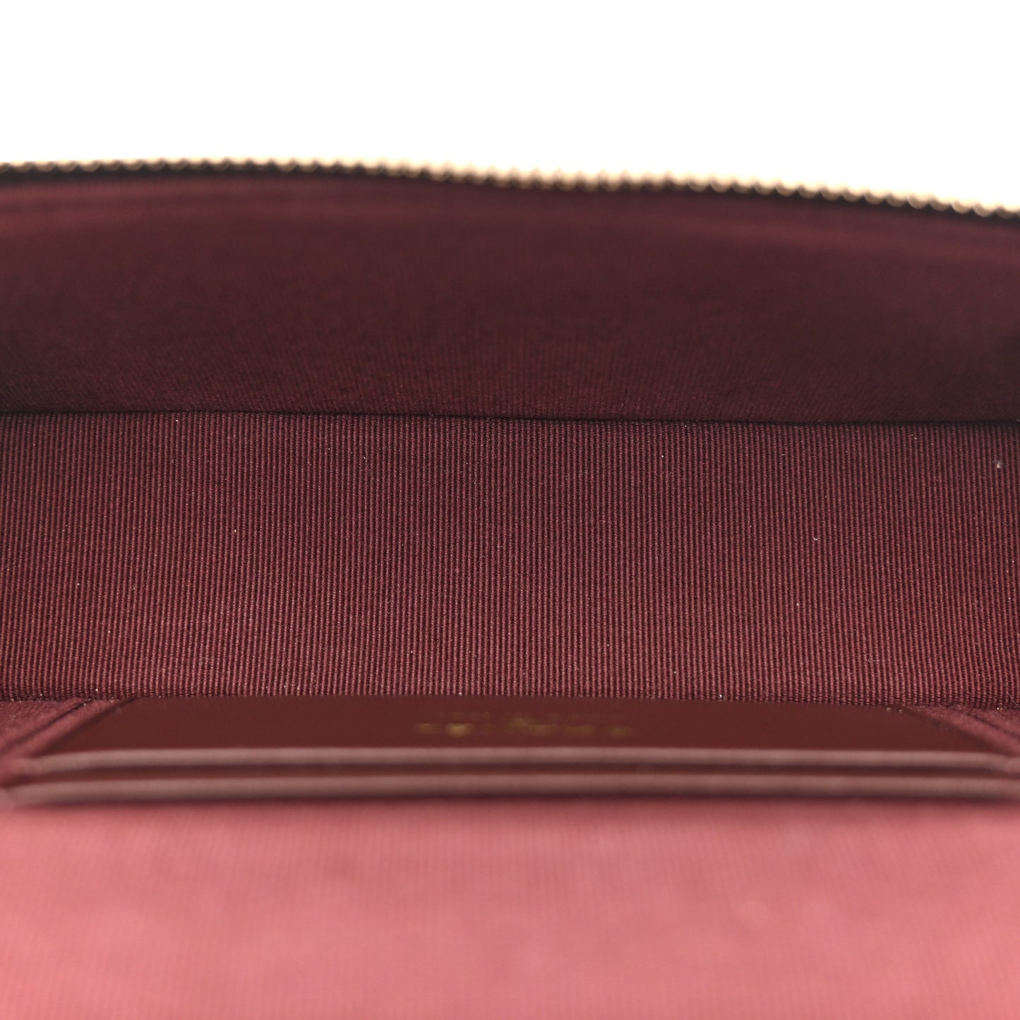 Caviar Quilted Top Handle Slim Vanity With Chain Black