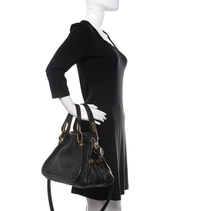Chloe Calfskin Medium Paraty Black 2 of 13