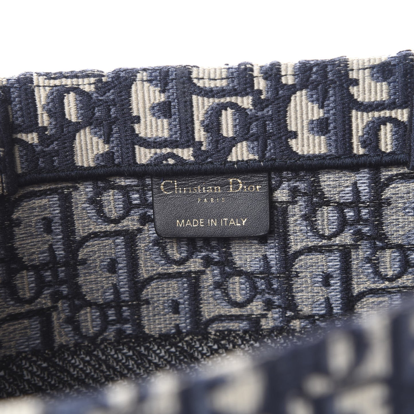 Oblique Medium Book Tote Blue Multicolor