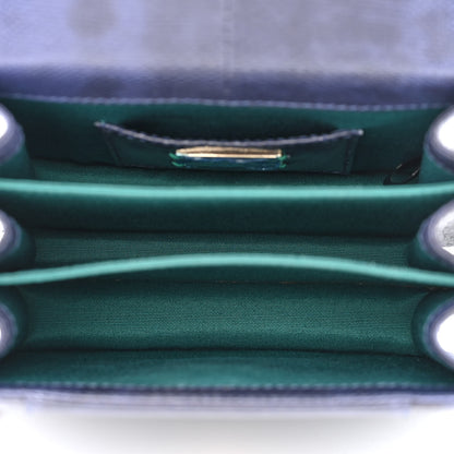 Bulgari Karung Serpenti Forever Top Handle Navy Blue 6 of 11