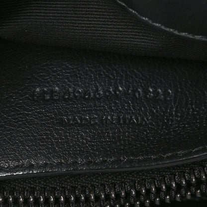 Saint Laurent Calfskin Y Quilted Monogram Monochrome Toy Loulou Crossbody Bag Black 7 of 10