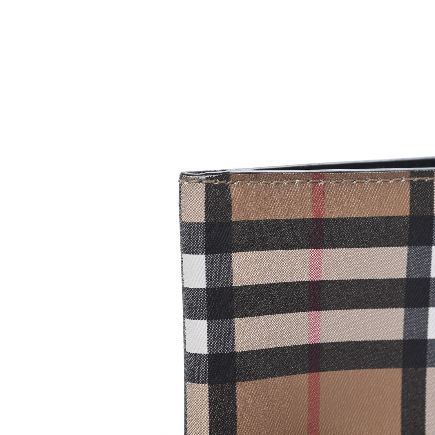 Burberry Vintage Check Bi-Fold Wallet Camel 8 of 9