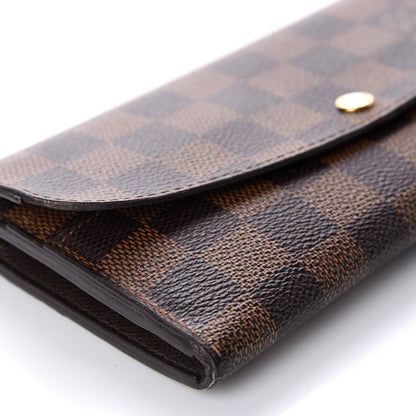 Louis Vuitton Damier Ebene Emilie Wallet 6 of 8