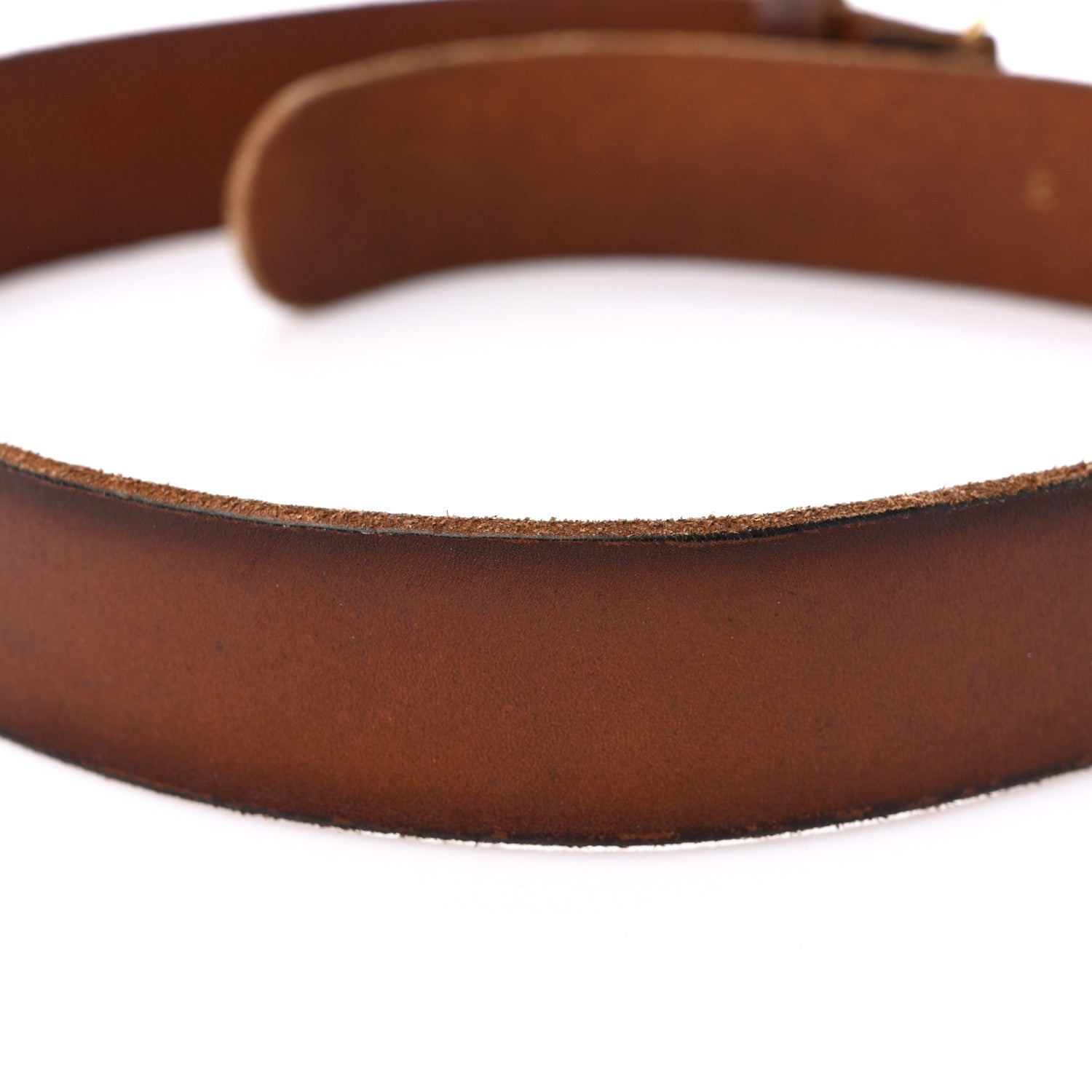 Gucci Faded Calfskin Double G 40mm Belt 75 30 Cuir 5 of 8