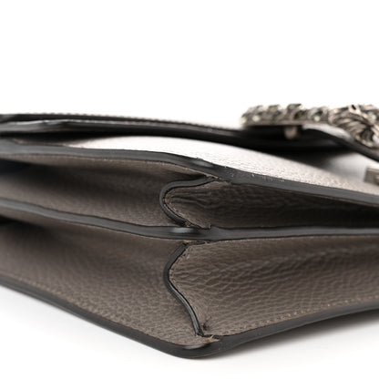 Gucci Pebbled Calfskin Small Dionysus Shoulder Bag Dusty Grey 9 of 14