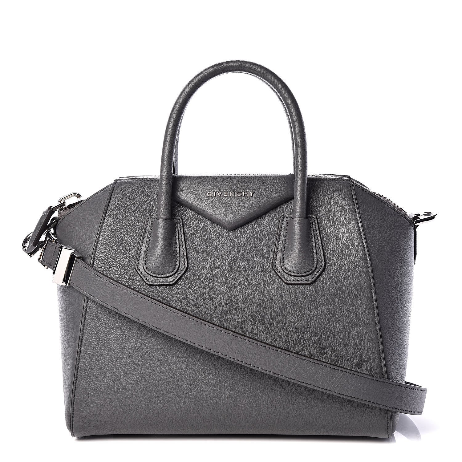 Givenchy Sugar Goatskin Small Antigona Storm Grey 1 of 11