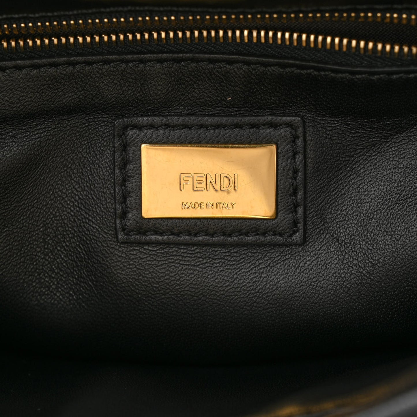 Nappa Mini Peekaboo Iconic Satchel Black