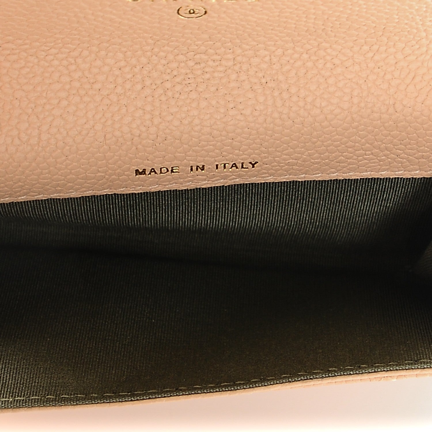Chanel Caviar Quilted Boy Card Holder Wallet Beige Clair 5 of 8