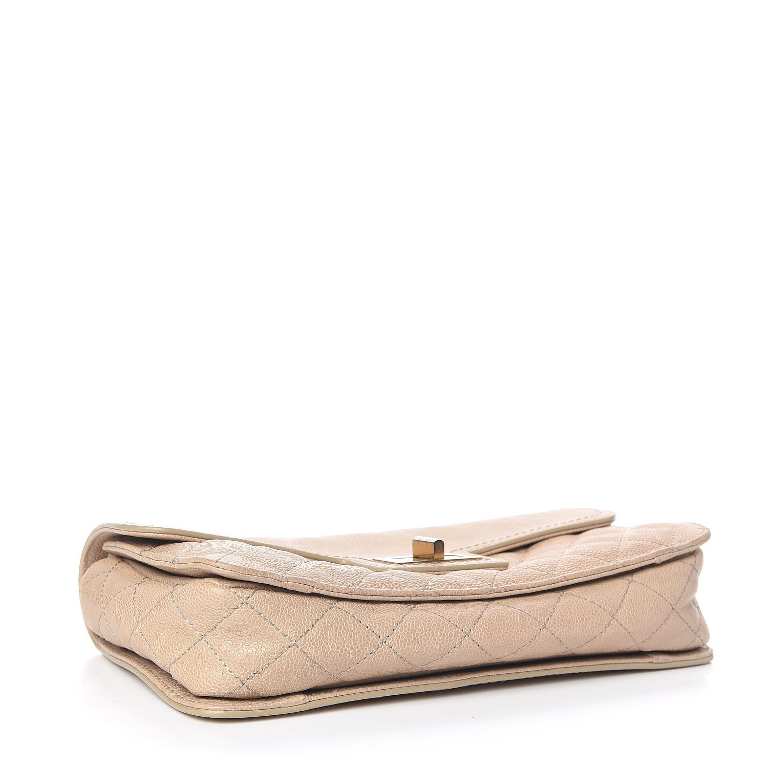 Chanel Caviar Quilted Medium Mademoiselle Flap Beige 4 of 11