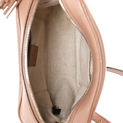 Gucci Pebbled Calfskin Small Soho Disco Bag Camelia 5 of 16