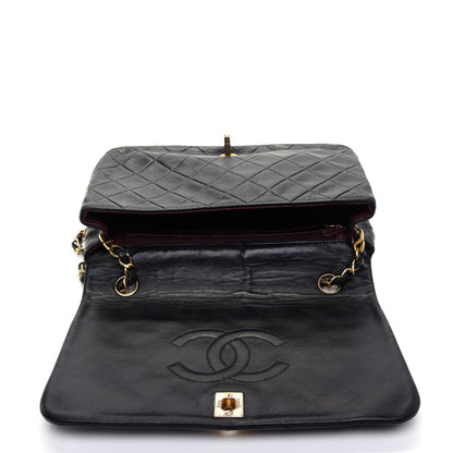 Chanel Lambskin Quilted Small Single Flap Black 12 of 13