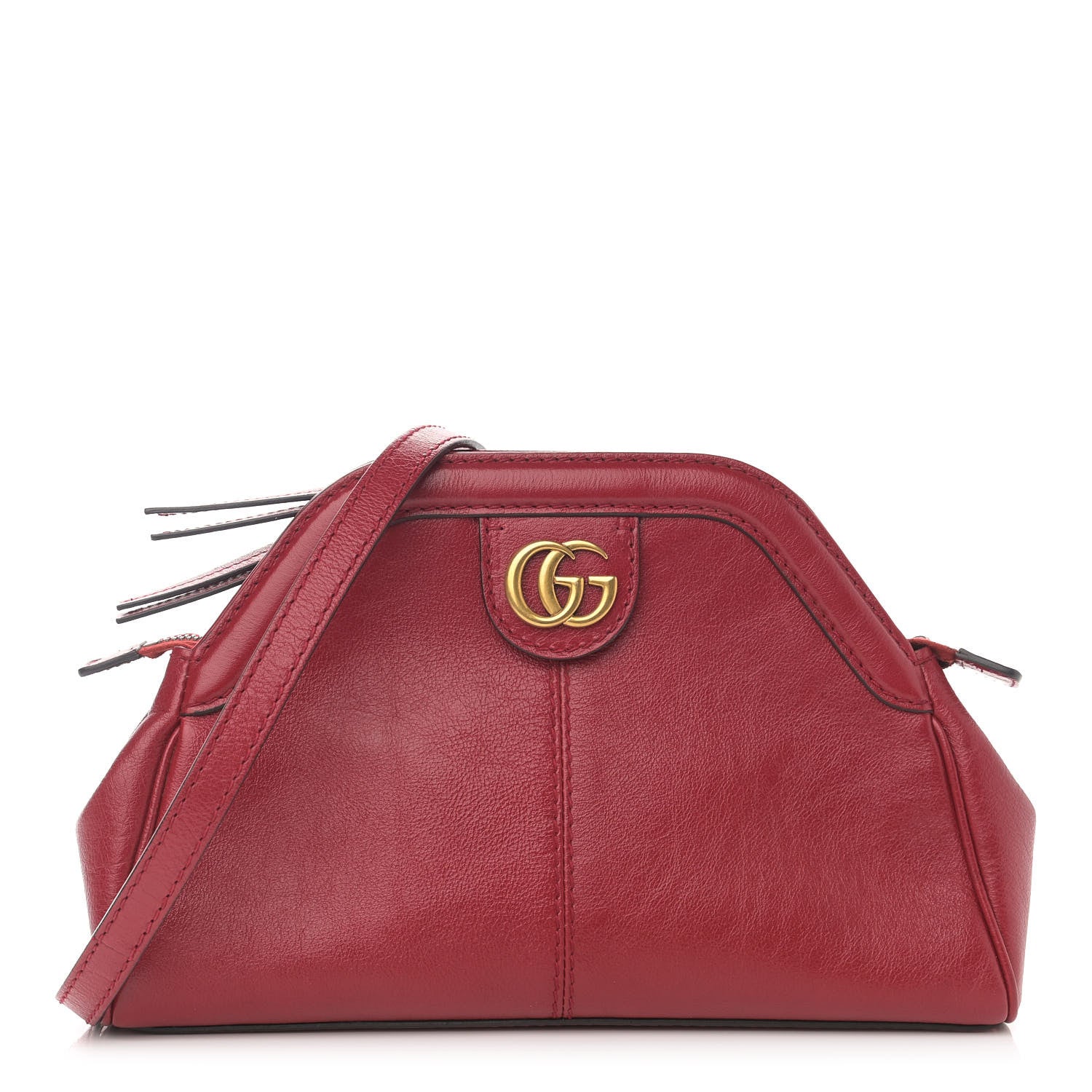 Gucci Piuma Lux Calfskin Small Re(Belle) Crossbody Bag Romantic Cerise 1 of 13