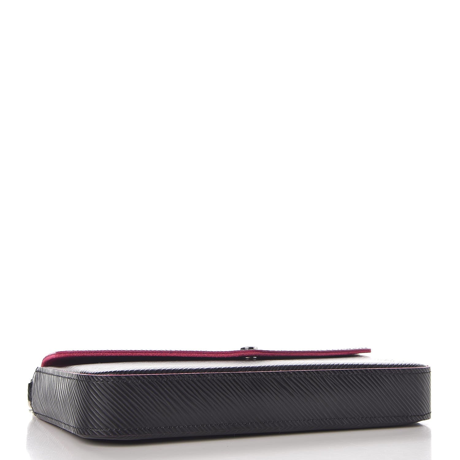 Louis Vuitton Epi Pochette Felicie Black Hot Pink 5 of 10
