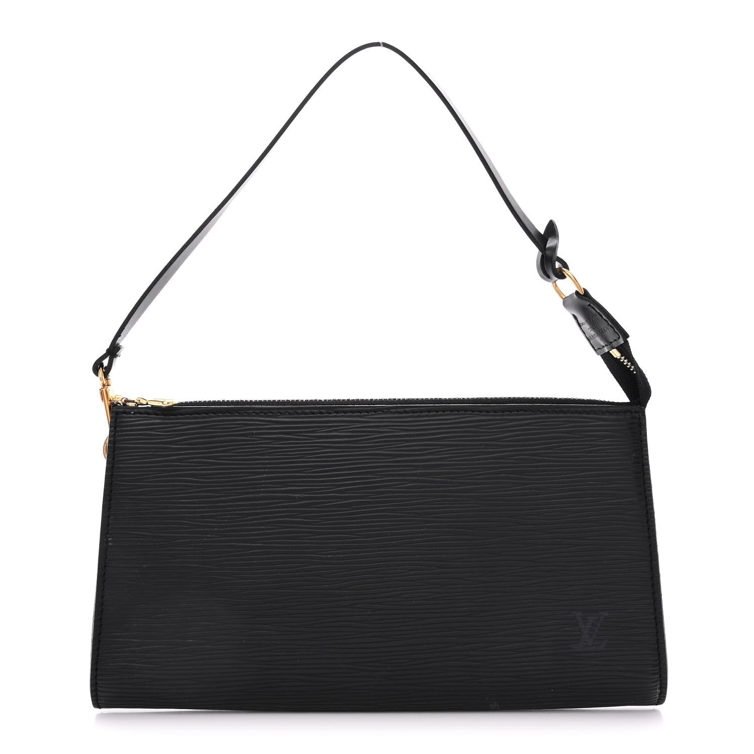 Louis Vuitton Epi Pochette Accessories 24 Black 1 of 11