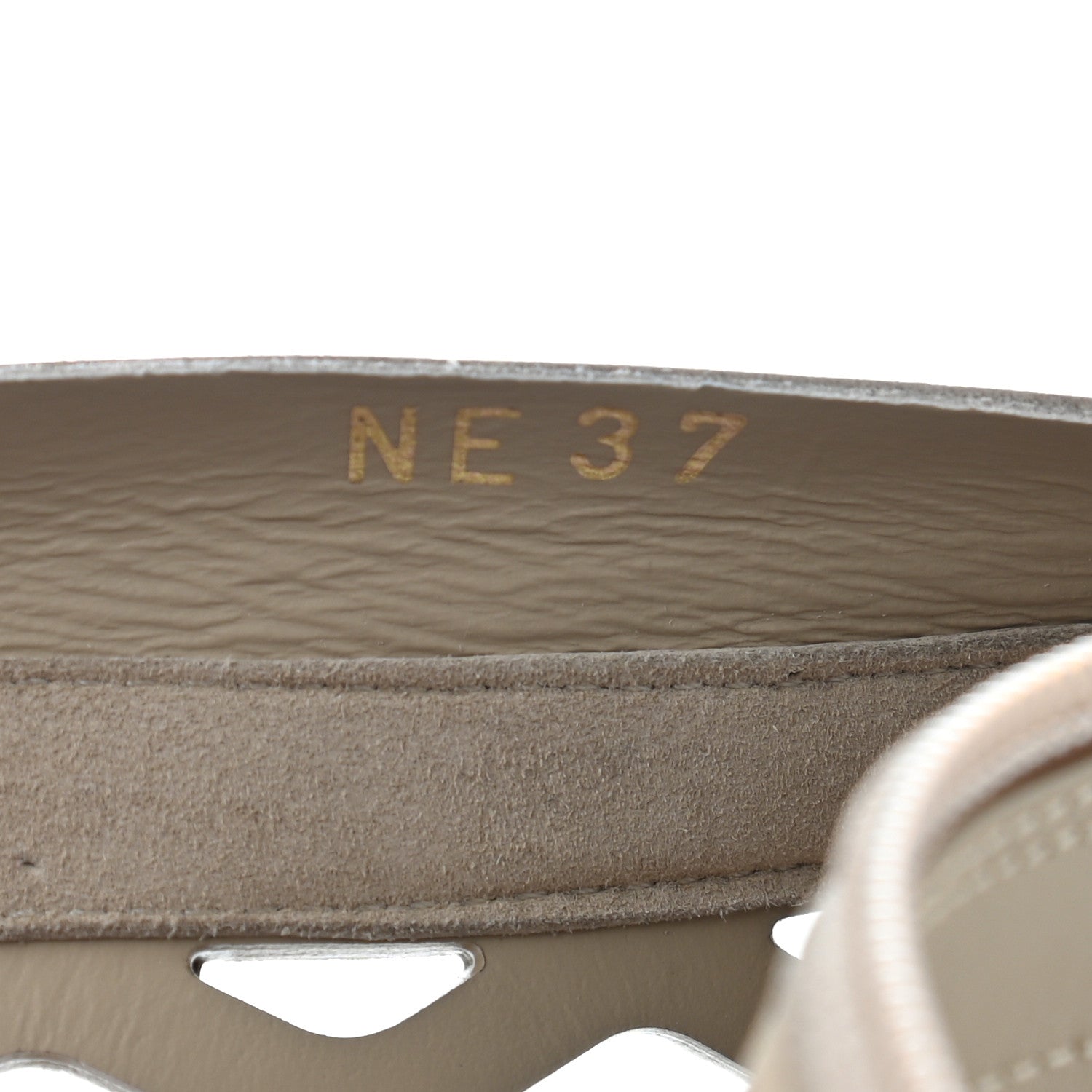 Christian Dior Calfskin D-Trap Sandals 37 Corde 8 of 8